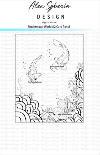 AlexSyberiaDesign-Underwater-world-Digi-stamp-cardmaking