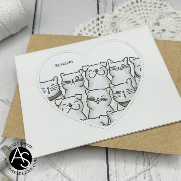 Alex Syberia Designs from all of us cats and dogs stamp