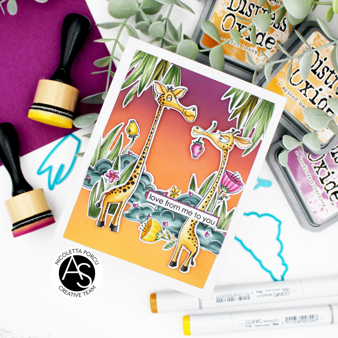 Alex-Syberia-Designs-Giraffe-ic-Friends-stamps-Nicoletta-Porcu