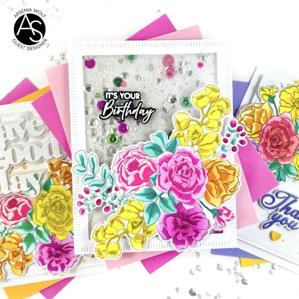 Birthday-bouquet-cards-alex-syberia-designs-coloring-thank you-die