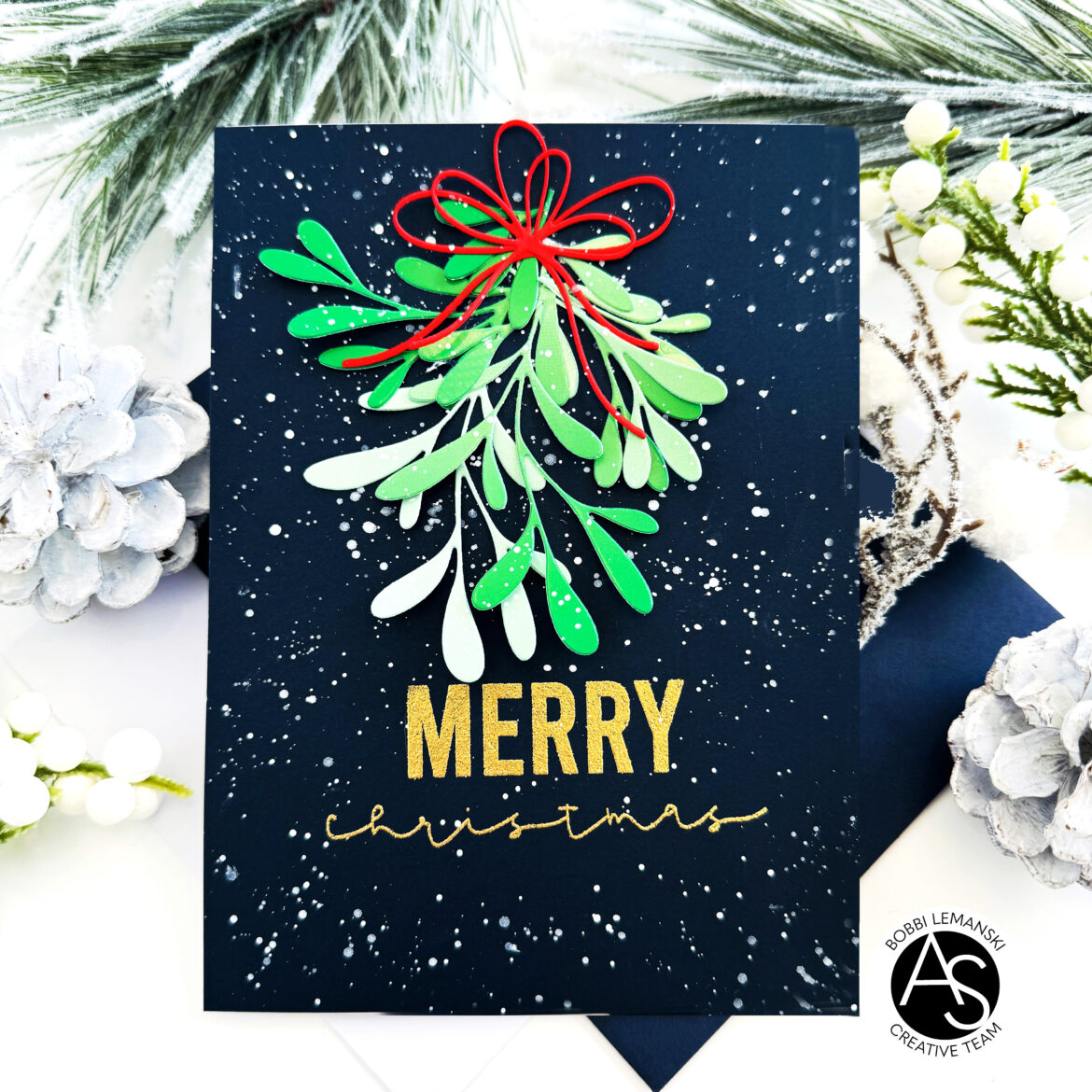 Merry Mistletoe-Alex-Syberia-Designs-dies-christmas-cards