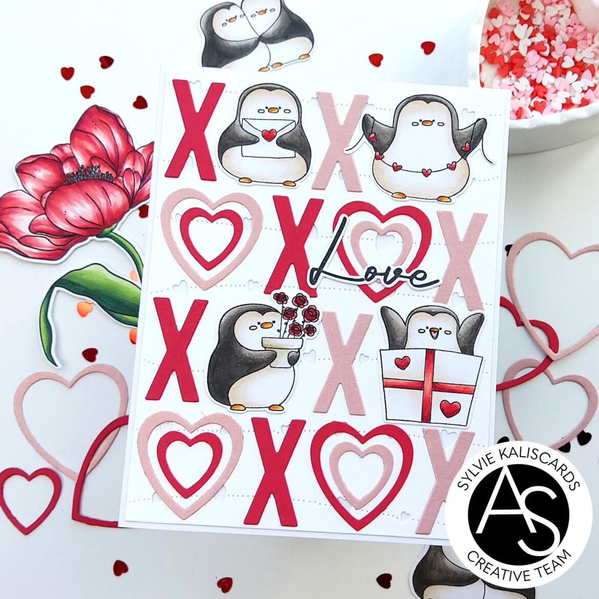alex-syberia-designs-xoxo-dies-penguins-love-cardmaking-stamps