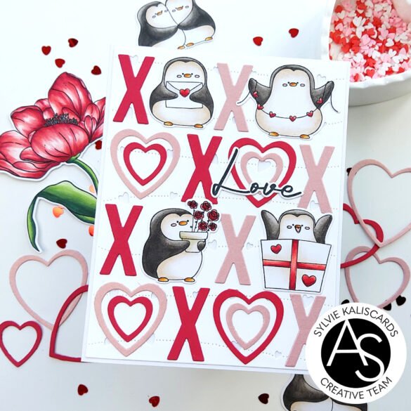 alex-syberia-designs-xoxo-dies-penguins-love-cardmaking-stamps