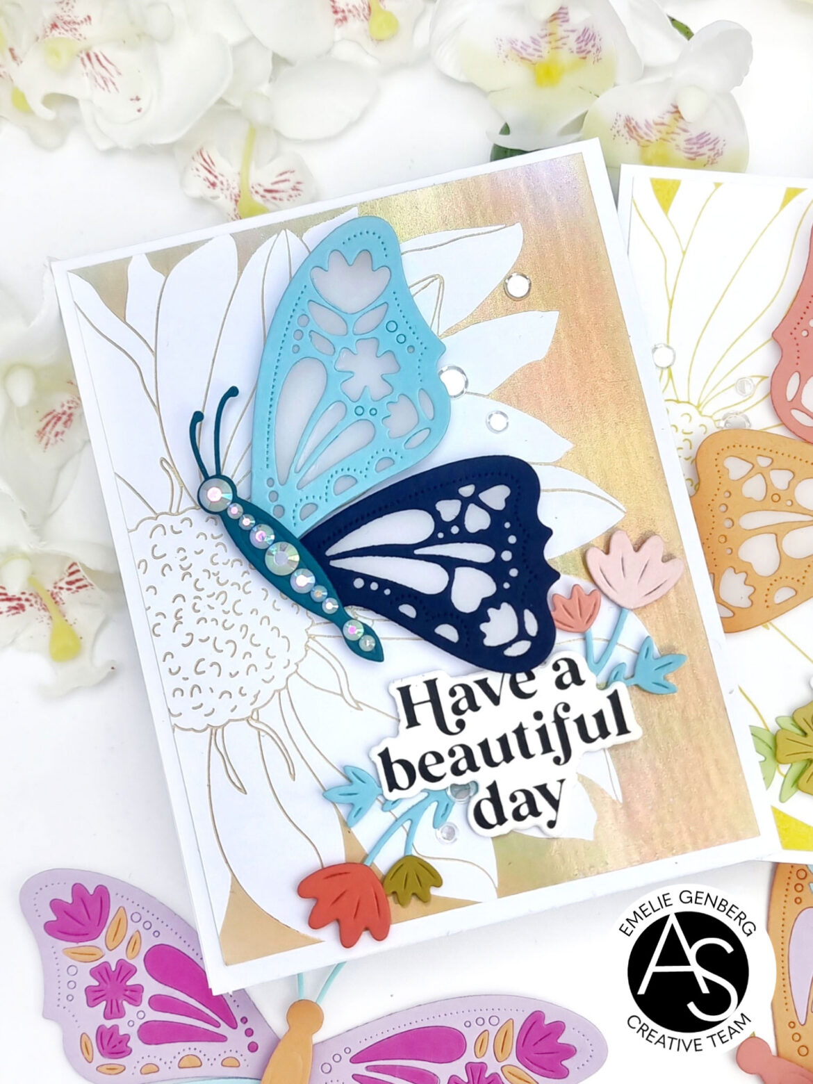 summer-flower-alex-syberia-butterfly-press-plate