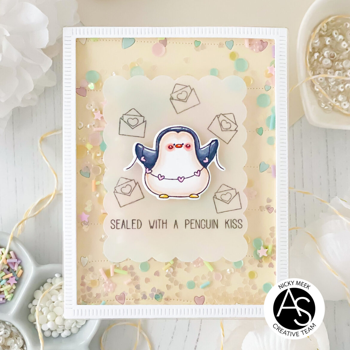 penguin love alex syberia cardmaking
