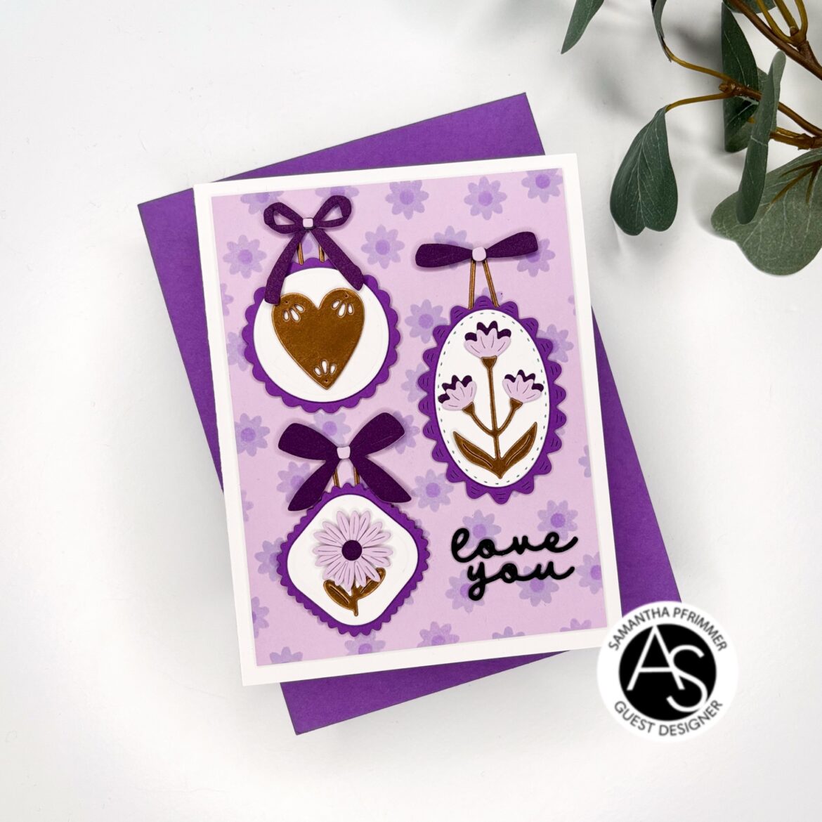alex-syberia-designs_Charming Medallions_Tiny Flowers Stencil_With Love Sentiments